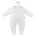 Dandelion Bunny Knitted Onesie - White