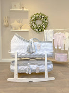 Hooded Crochet Moses Basket